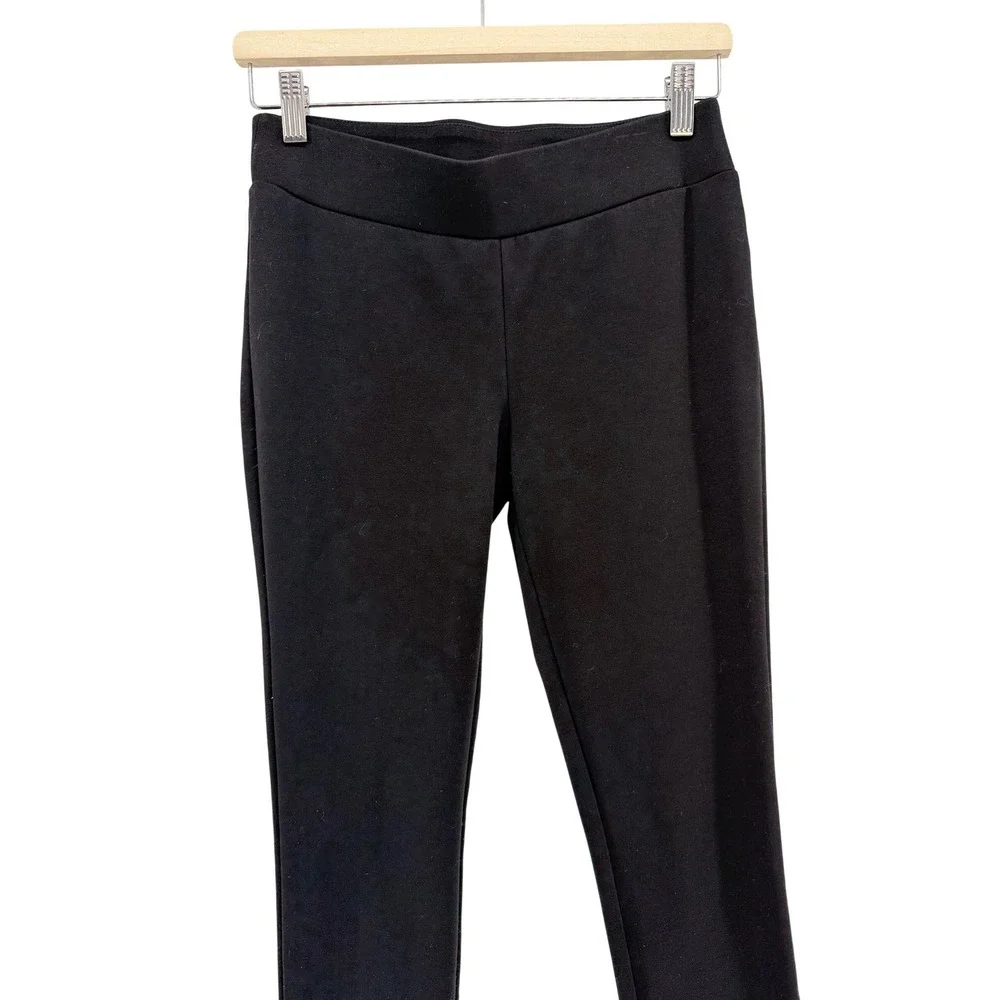 White‎ House Black Market Womens XS Black Pull On Slim Leggings Career Pants